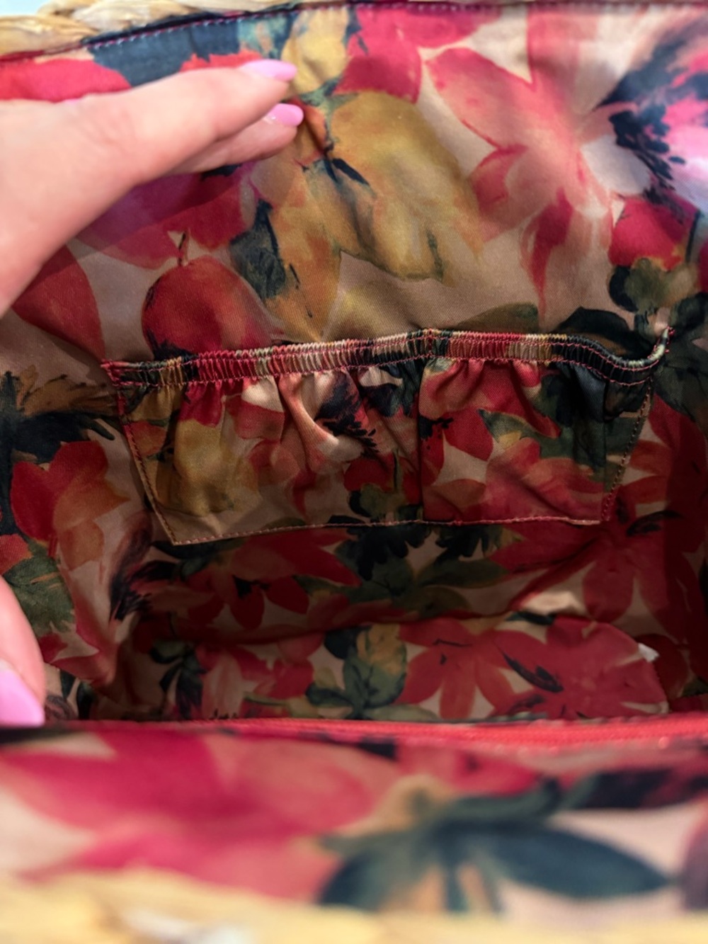 Patricia Nash Florina Woven Straw Tote - Multicolor NWT & Dust Bag - Picture 10 of 13